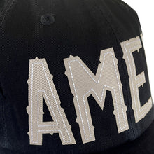 Load image into Gallery viewer, hat: black amen