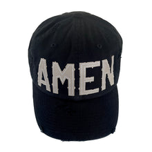 Load image into Gallery viewer, hat: black amen