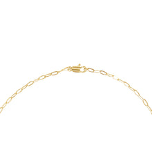 Load image into Gallery viewer, believe large child's enamel blue necklace