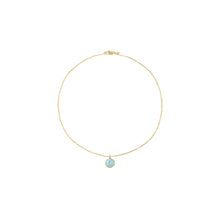 Load image into Gallery viewer, believe small child's enamel blue necklace