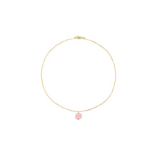 Load image into Gallery viewer, believe small child's enamel pink necklace