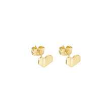 Load image into Gallery viewer, heart stud earrings