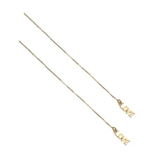 Load image into Gallery viewer, love threader earrings