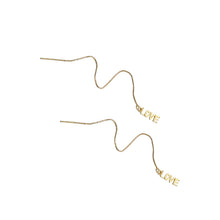 Load image into Gallery viewer, love threader earrings