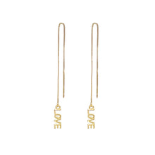 Load image into Gallery viewer, love threader earrings
