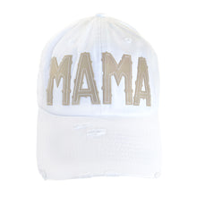 Load image into Gallery viewer, hat: white mama