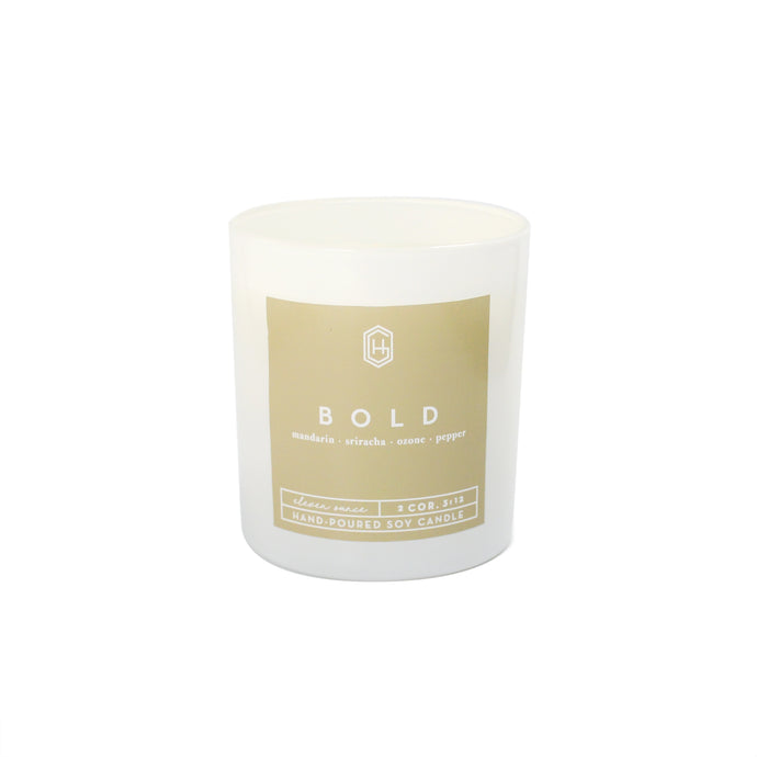 Hand-poured, soy candle, 11 ounce, Bold