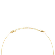 Load image into Gallery viewer, 14k gold necklace extender with lobster clasp that adds up to 3 inches to any necklace with a standard closure
