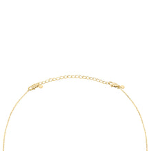Load image into Gallery viewer, 14k gold necklace extender with lobster clasp that adds up to 3 inches to any necklace with a standard closure