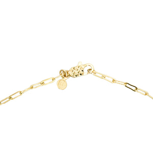 14k gold, faith based, chain necklace with fresh water, white pearl and lobster clasp