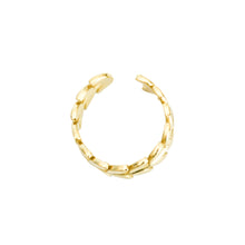 Load image into Gallery viewer, 14k gold, faith inspired, leaf adjustable stacking ring
