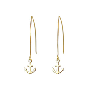 anchor of hope hook earrings