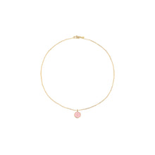 Load image into Gallery viewer, believe small child&#39;s enamel pink necklace
