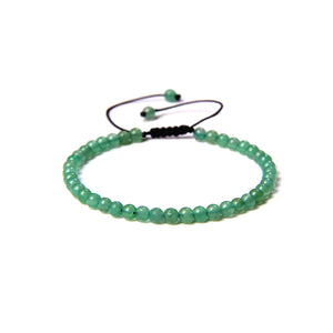 child's stone green aventurine bracelet