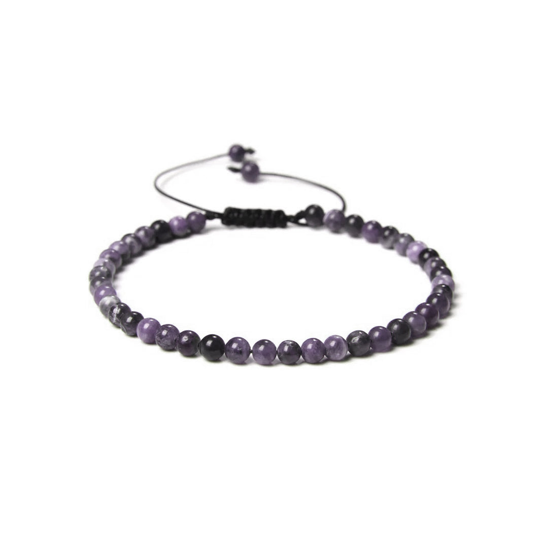 child's stone lilac bracelet