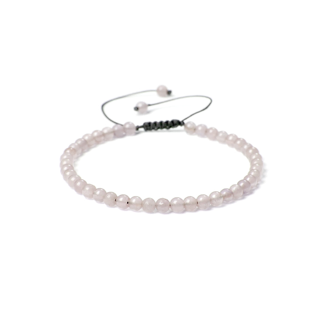 child's stone rose quartz bracelet