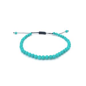 child's stone turquoise howlite bracelet