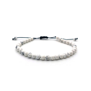 child's stone white howlite bracelet