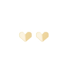 Load image into Gallery viewer, heart stud earrings
