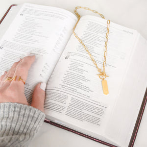 faith filled and fresh gold necklaces for believers