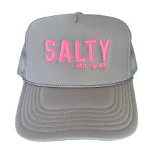 Load image into Gallery viewer, salty gray trucker
