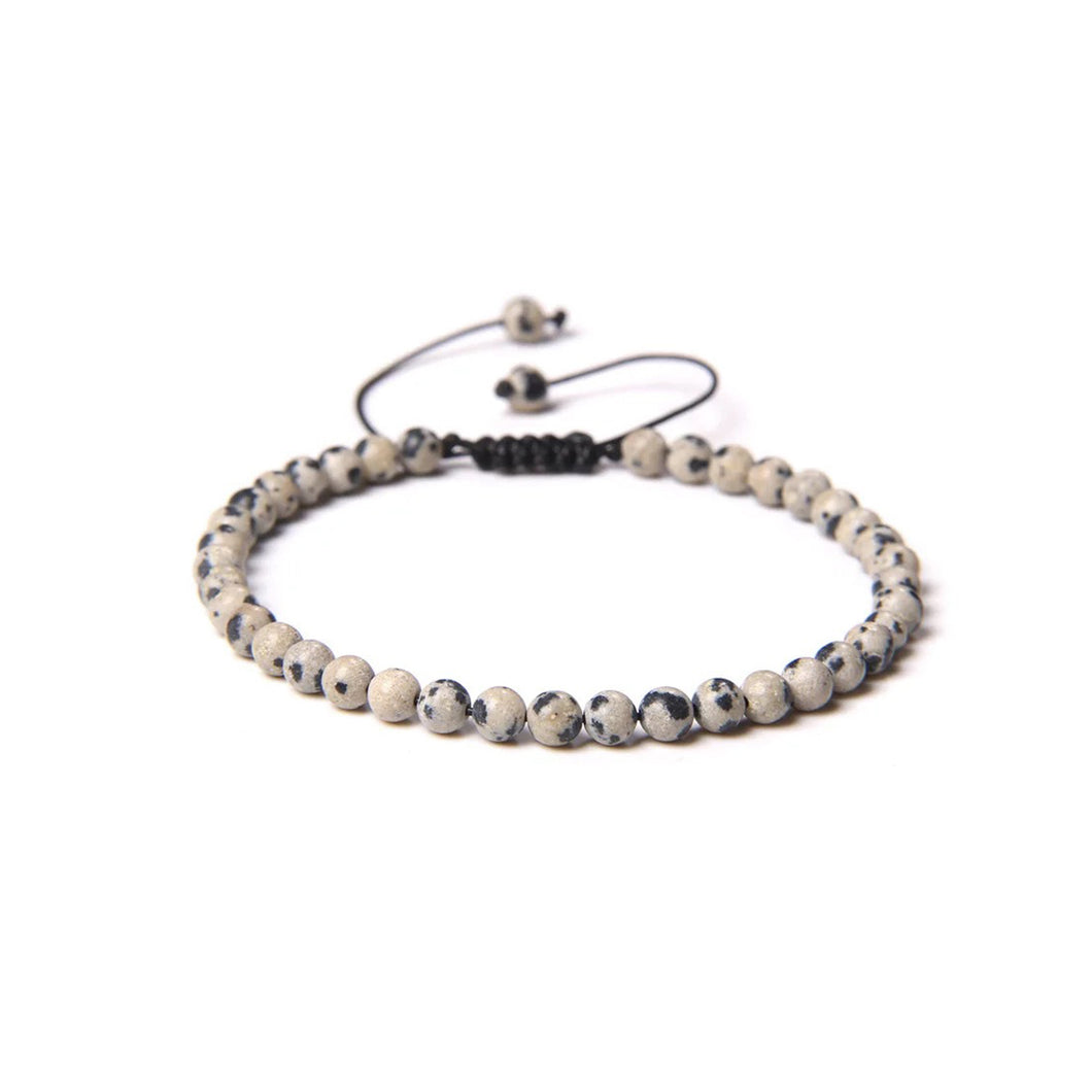 child's stone dalmation bracelet