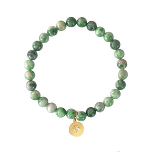 stone green jasper bracelet