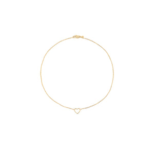 14k gold dainty, Christian necklace with heart charm perfect for layering necklaces