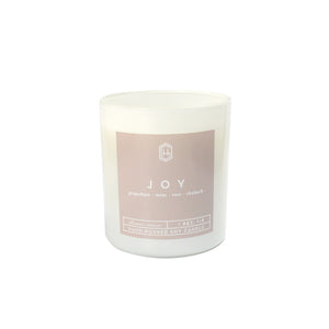 Hand-poured, soy candle, 11 ounce, Joy